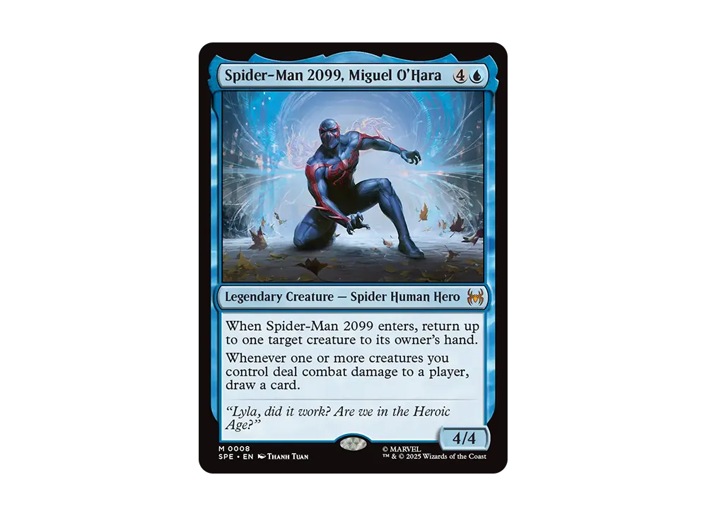 スパイダーマン2099、ミゲル・オハラ M :Foil [SPE 0008]【英語版】(マーベル スパイダーマン)