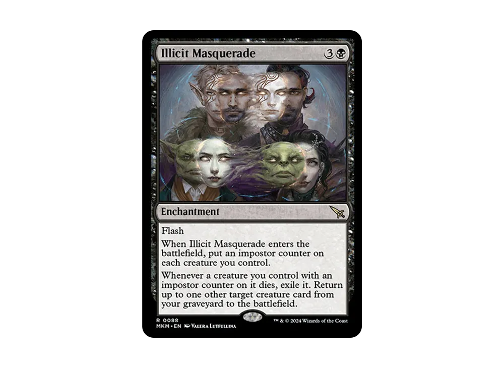 無法の仮面舞踏会 R :Foil [MKM 0088]【英語版】(カルロフ邸殺人事件)