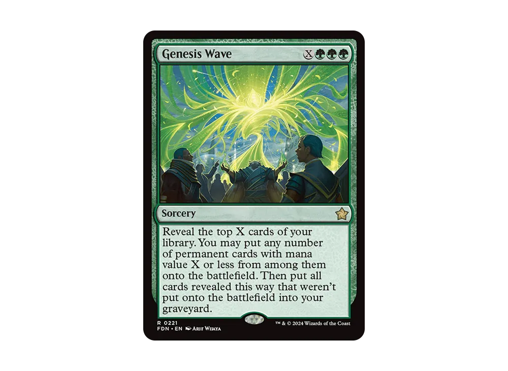 Genesis Wave R :Foil [FDN 0221] [EN](Foundations) | SNKRDUNK