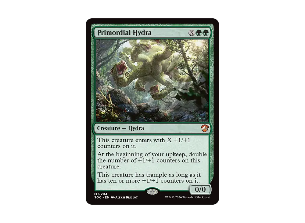 Primordial Hydra M [SOC 0284][EN](Commander Deck "Secrets of Strixhaven  Quandrix Unlimited") | SNKRDUNK