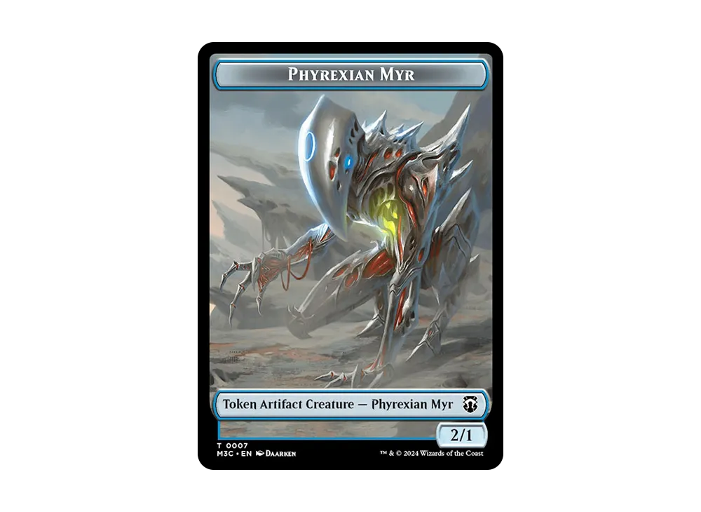 Phyrexian Myr Token / Servo T [M3C 0007]【英語版】(モダンホライゾン 3)