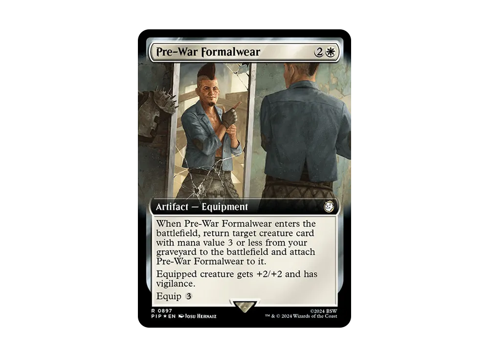 戦前の正装 R :Foil [PIP 0897]【英語版】(フォールアウト)