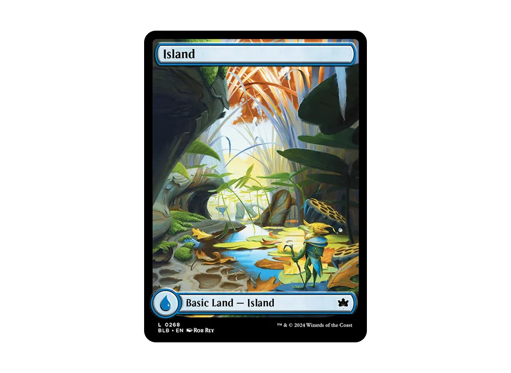 島 (秋) L :Foil [BLB 0268]【英語版】(ブルームバロウ)