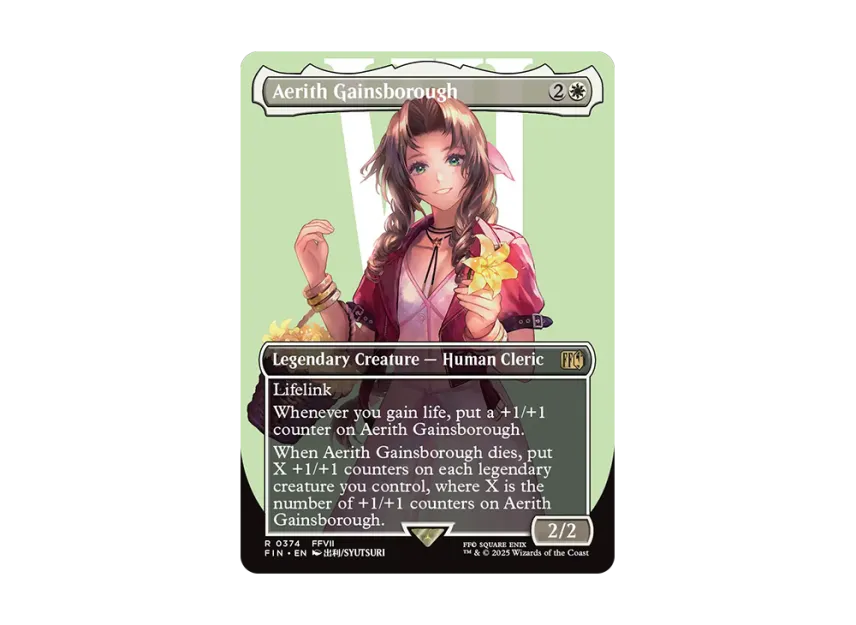 aerith gainsborough mtg card Aerith Gainsborough All printings & prices TCG Land
