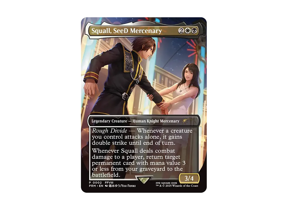 Squall SeeD Mercenary P [PRN 0002] [EN](Promotional Card