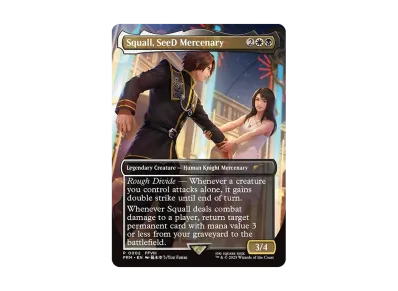 ミッドガルの傭兵、クラウド M :サージ Foil :ボーダーレス版 [FIN ミッドガルの傭兵、クラウド M :サージ Foil :ボーダーレス版 [FIN