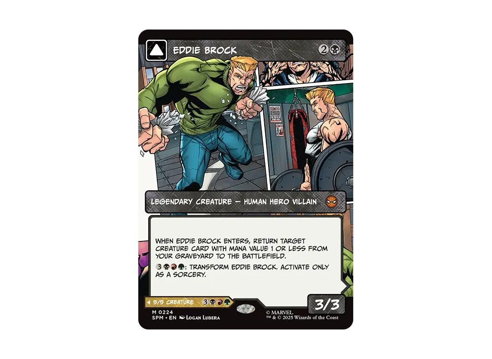 Eddie Brock / VENOM LETHAL PROTECTOR M :Foil [SPM 0224] [EN