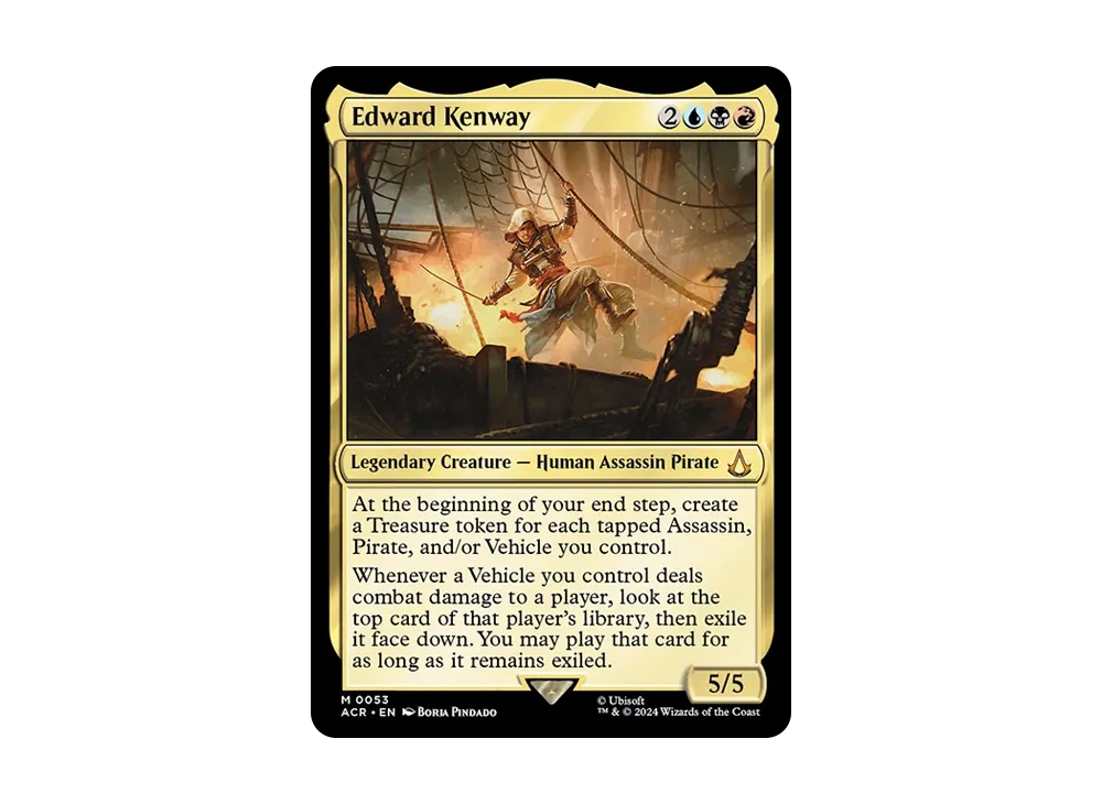 Edward Kenway M :Foil [ACR 0053]【英語版】(アサシンクリード)