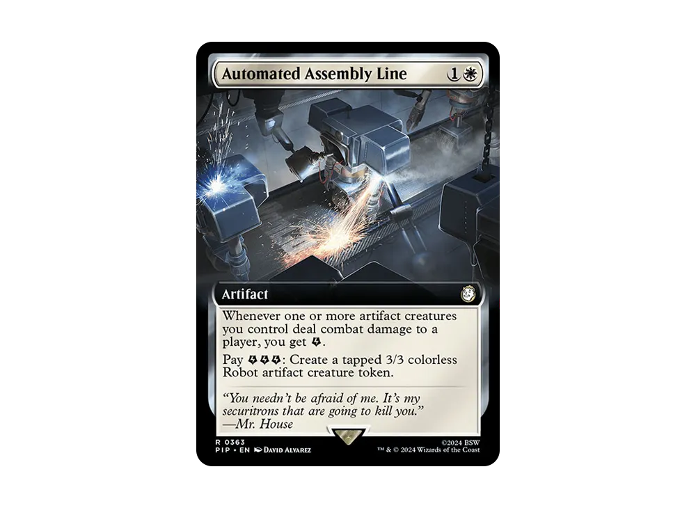全自動製造ライン R :Foil [PIP 0363]【英語版】(フォールアウト)