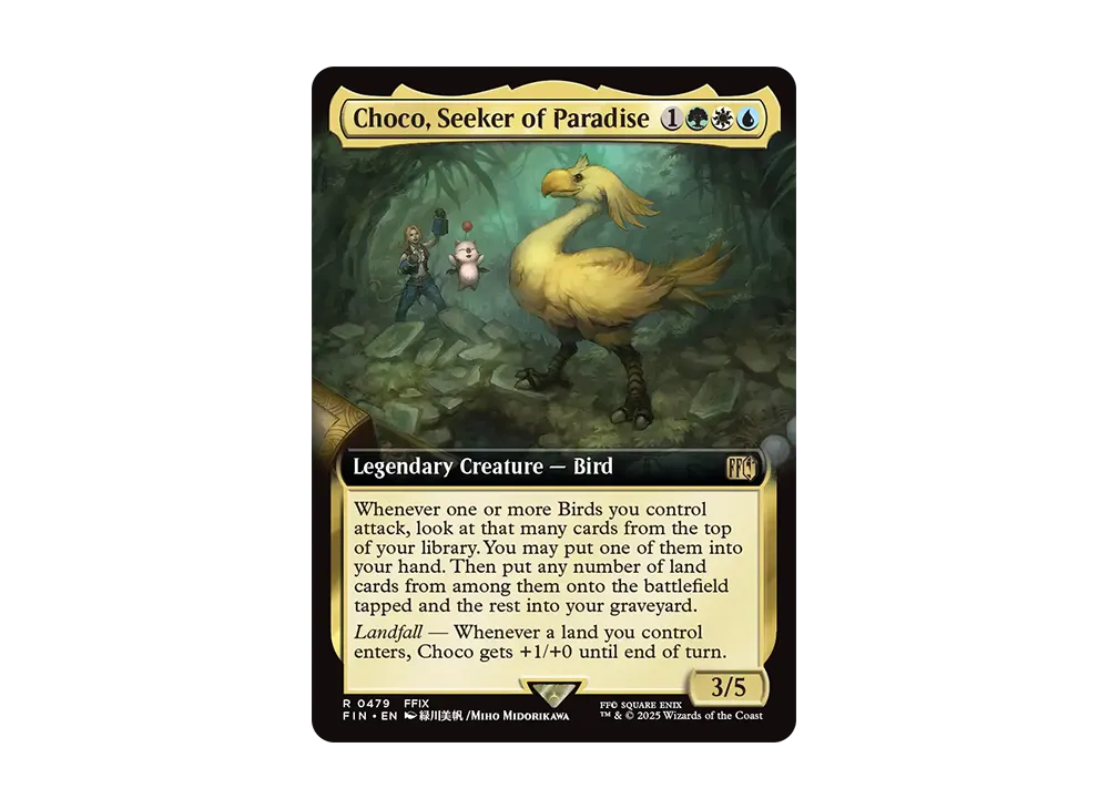 桃源郷の探求者、チョコ R :Foil [FIN 0479]【英語版】(ファイナルファンタジー)