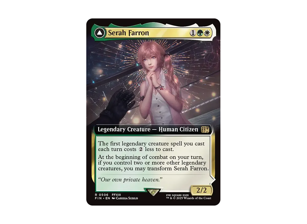 セラ・ファロン:クリスタルになったセラ R :Foil [FIN 0506]【英語版】(ファイナルファンタジー)