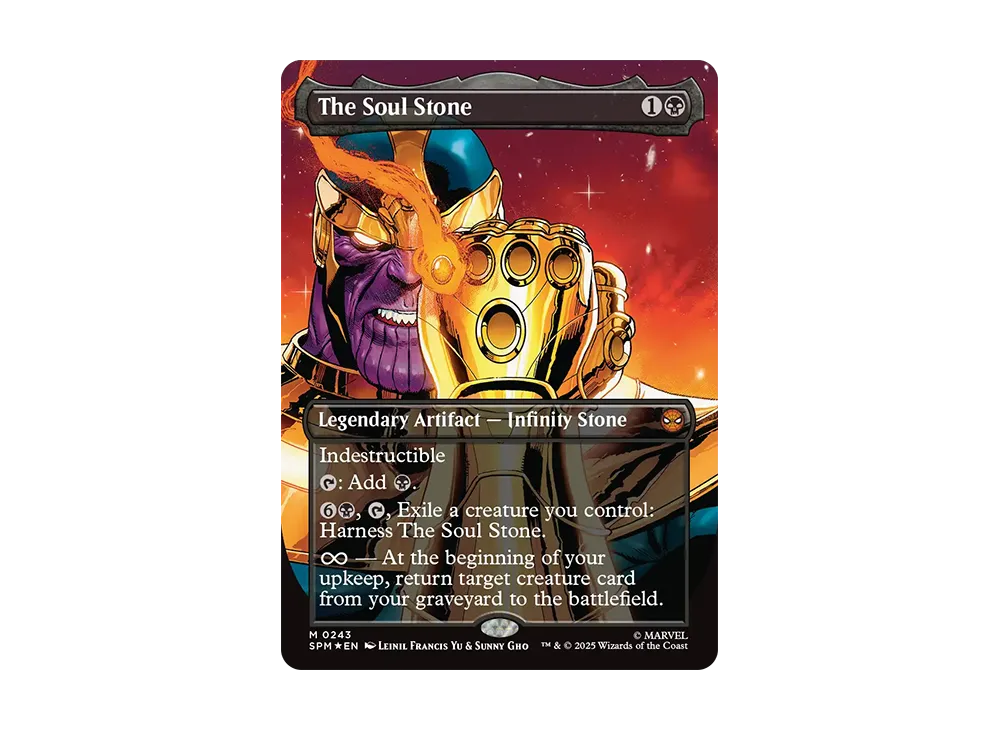 The Soul Stone M :Foil [SPM 0243] [EN](MARVEL SPIDER-MAN