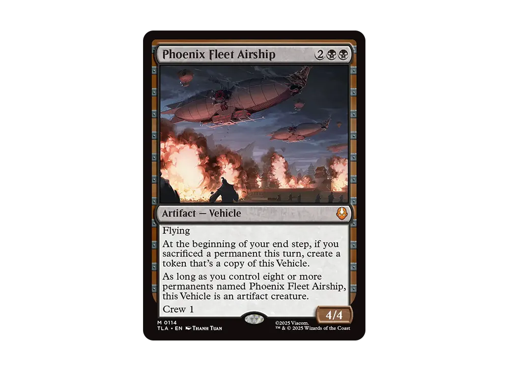 不死鳥艦隊の飛行船 M :Foil [TLA 0114]【英語版】(アバター 伝説の