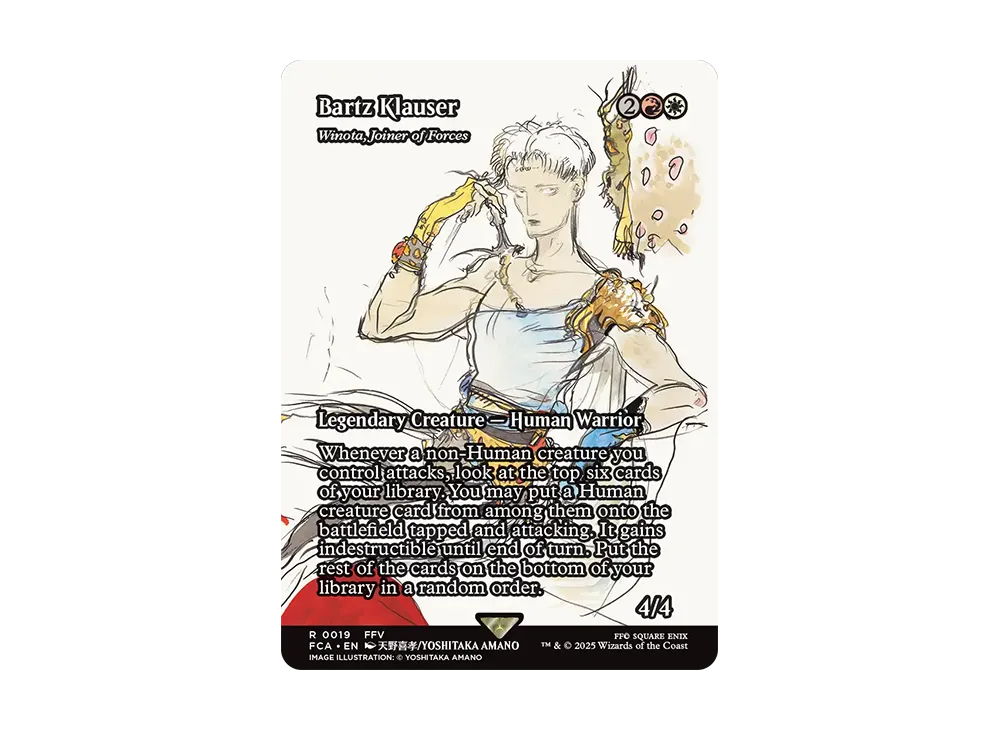 軍団のまとめ役、ウィノータ R :Foil [FCA 0019]【英語版】(ファイナルファンタジー)