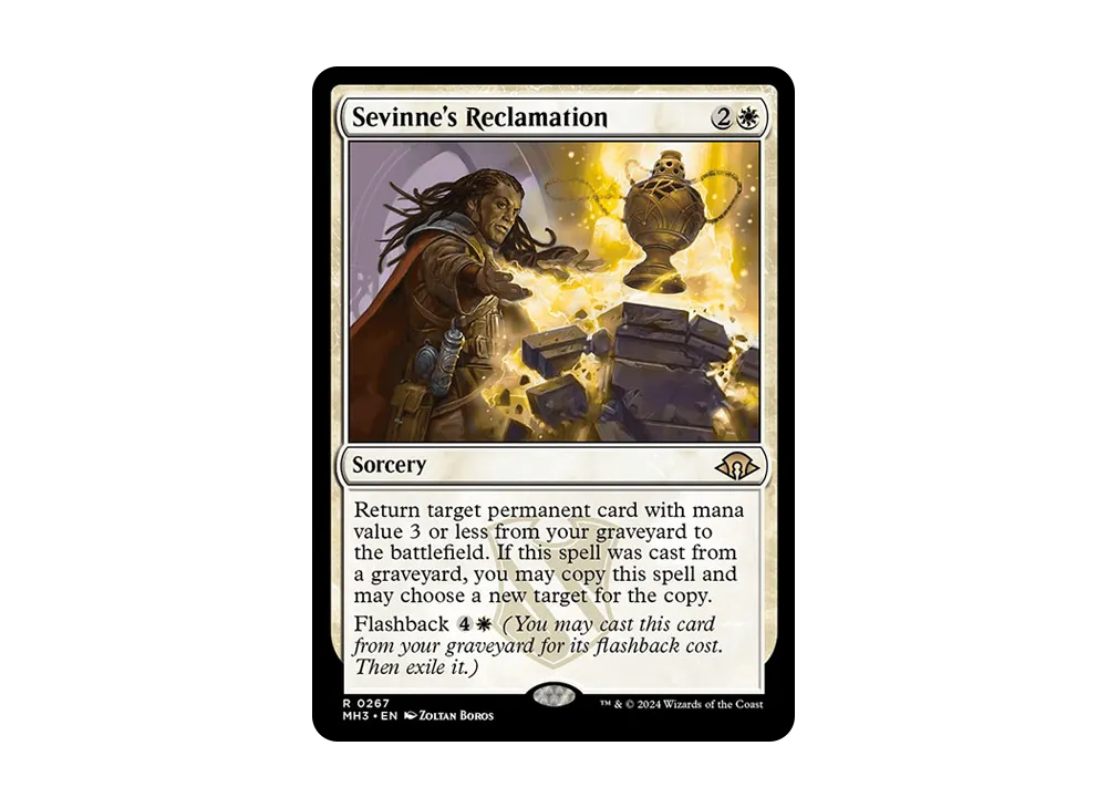 Sevinne's Reclamation R :Foil [MH3 0267]【英語版】(モダンホライゾン 3)