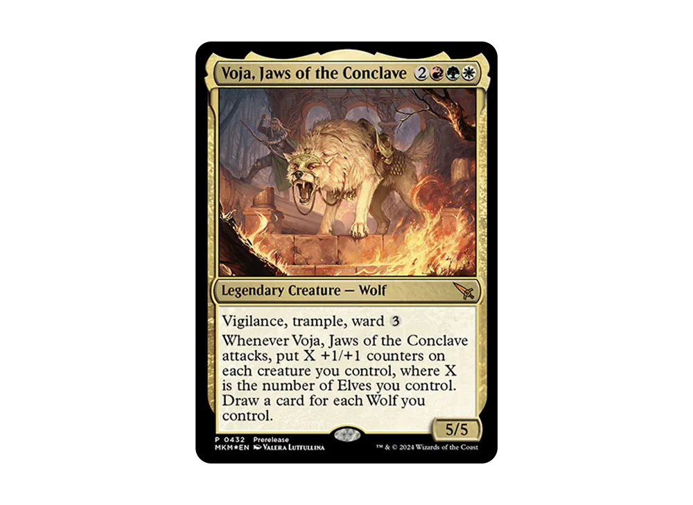 議事会の顎、ヴォジャ M :Foil [MKM 0432]【英語版】(カルロフ邸殺人事件)