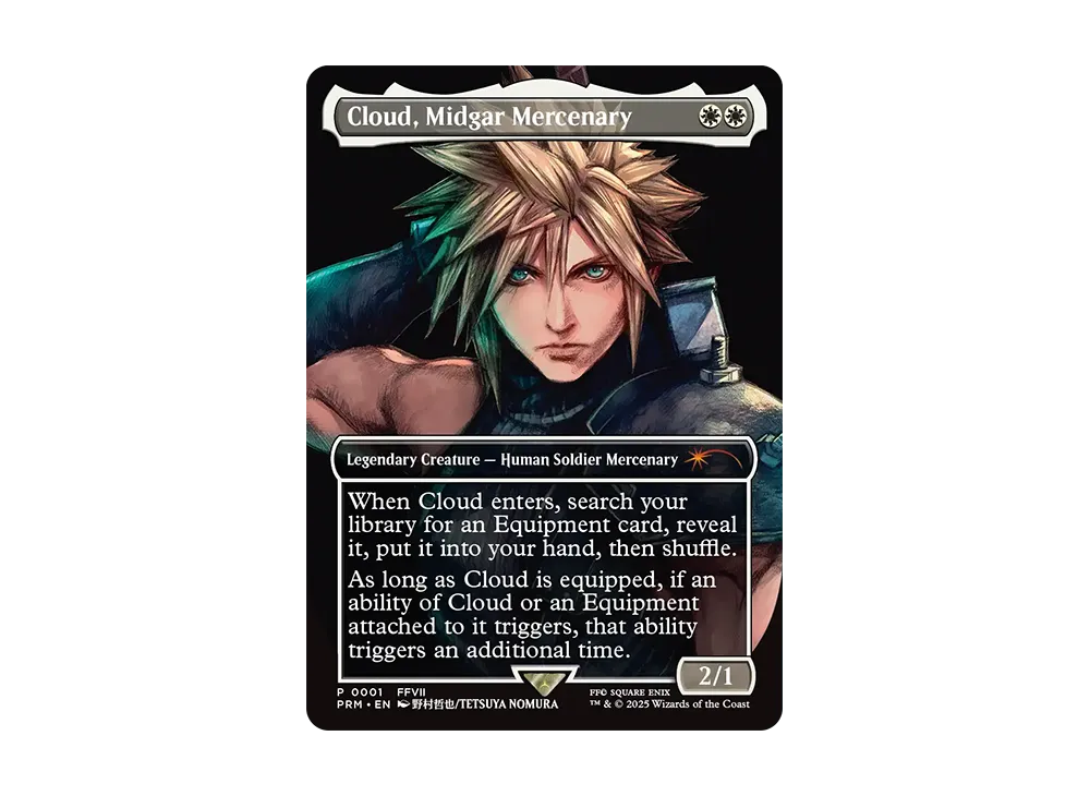 Cloud Midgar Mercenary P [PRN 0001] [EN](Promotional Card FINAL FANTASY) |  SNKRDUNK