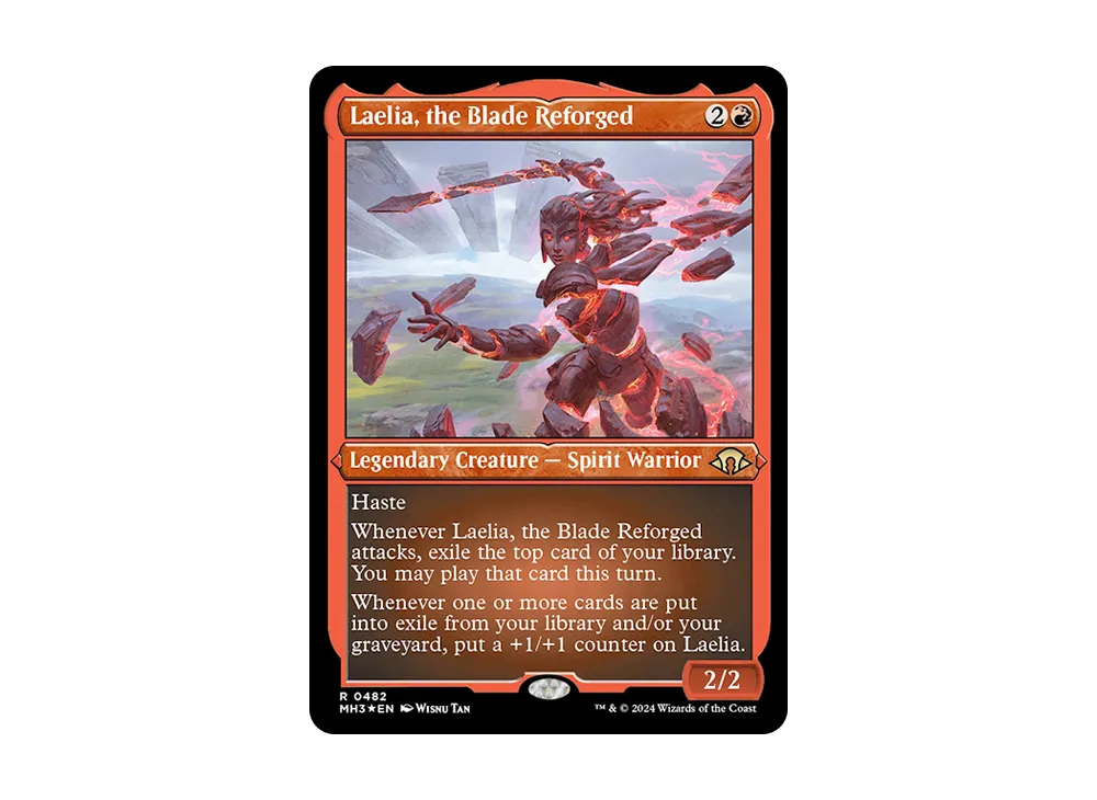 Laelia the Blade Reforged R :Foil [MH3 0482]【英語版】(モダンホライゾン 3)