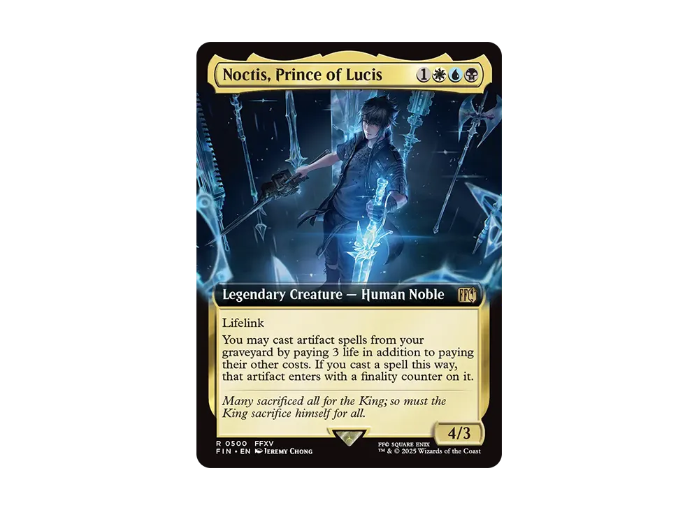 ルシスの王子、ノクティス R :Foil [FIN 0500]【英語版】(ファイナルファンタジー)