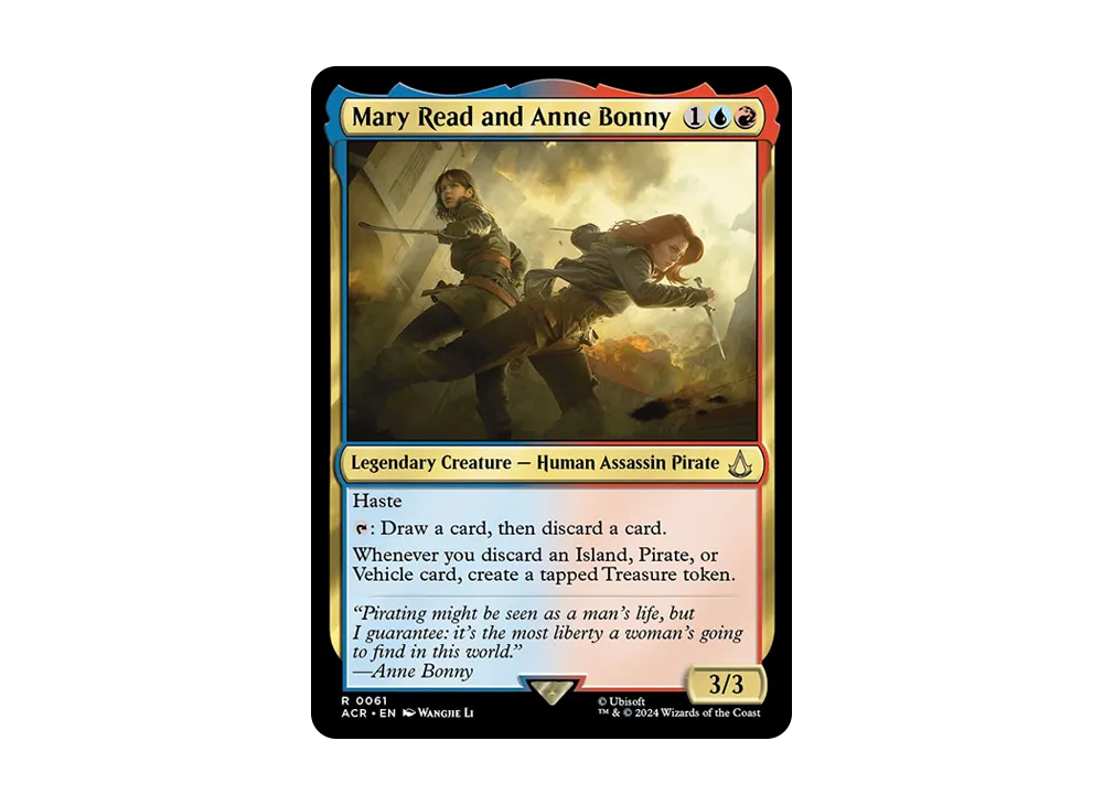 Mary Read and Anne Bonny R :Foil [ACR 0061]【英語版】(アサシンクリード)
