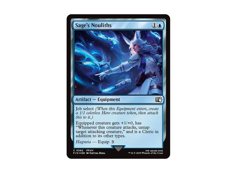 「賢者」の賢具 C :Foil [FIN 0582]【英語版】(ファイナルファンタジー)