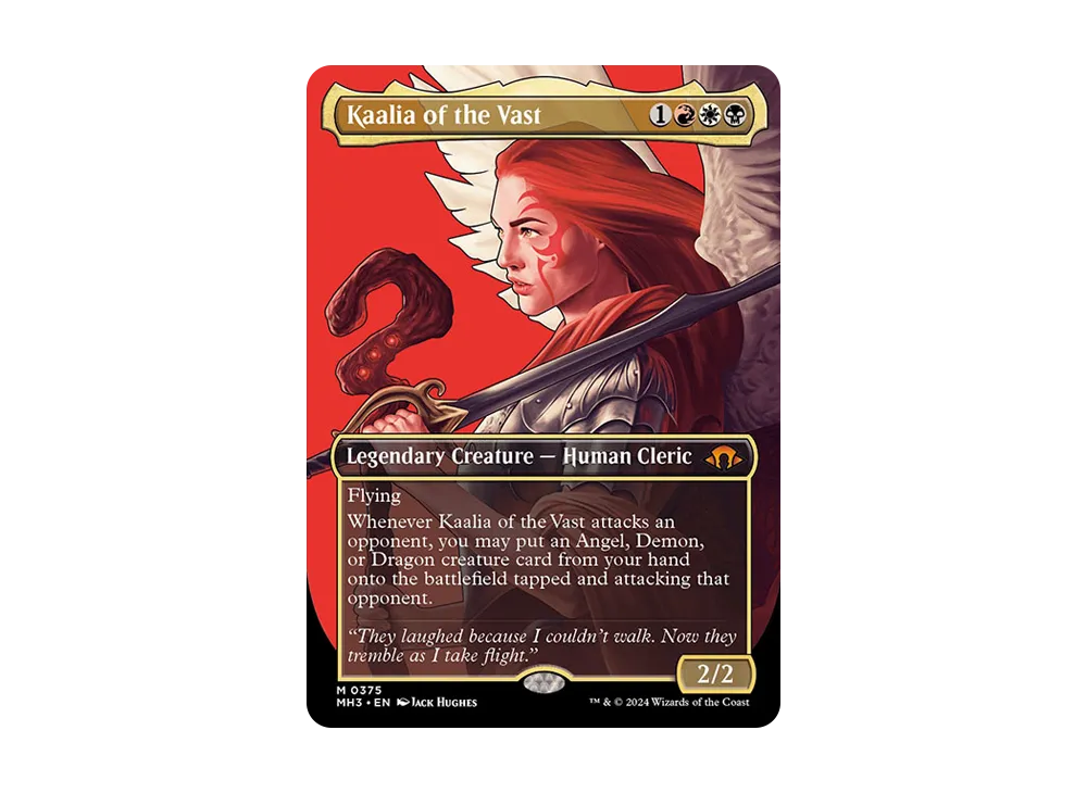 Kaalia of the Vast M :Foil :ボーダーレス版 [MH3 0375]【英語版】(モダンホライゾン 3)
