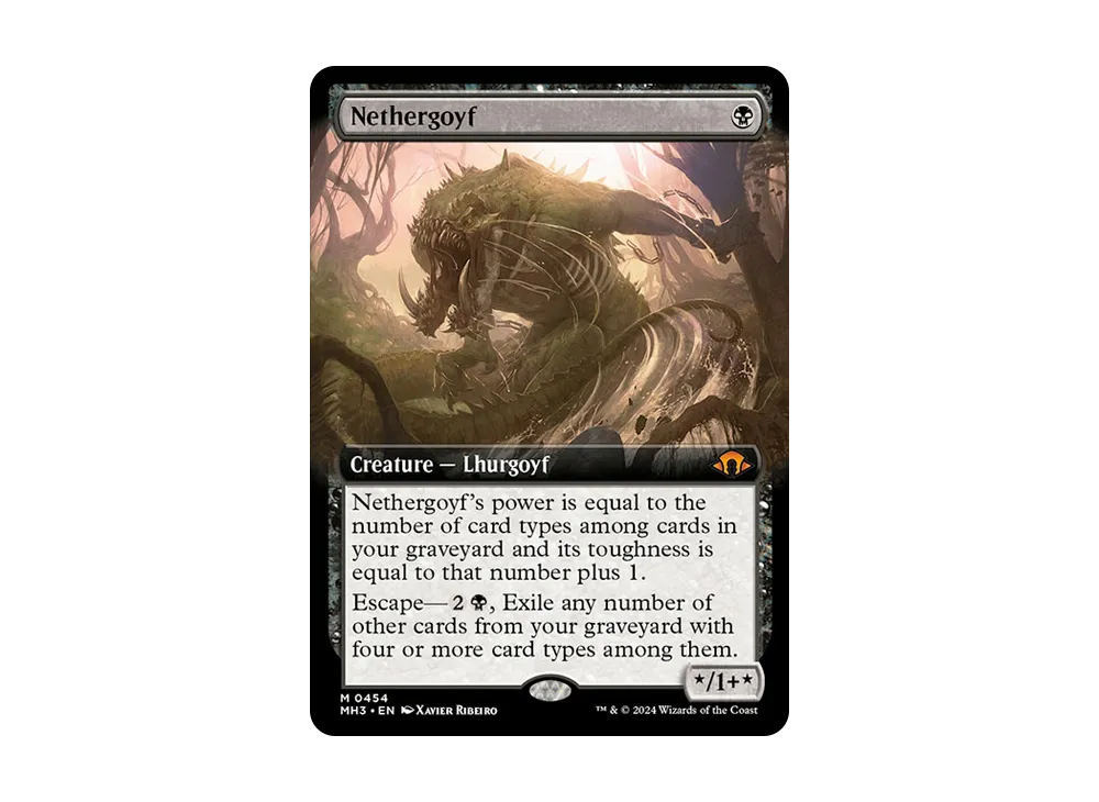 Nethergoyf M :Foil [MH3 0454]【英語版】(モダンホライゾン 3)