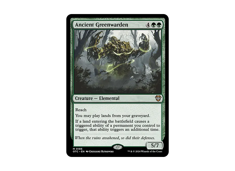 古の緑守り M [OTC 0186]【英語版】(サンダー・ジャンクションの無法者)