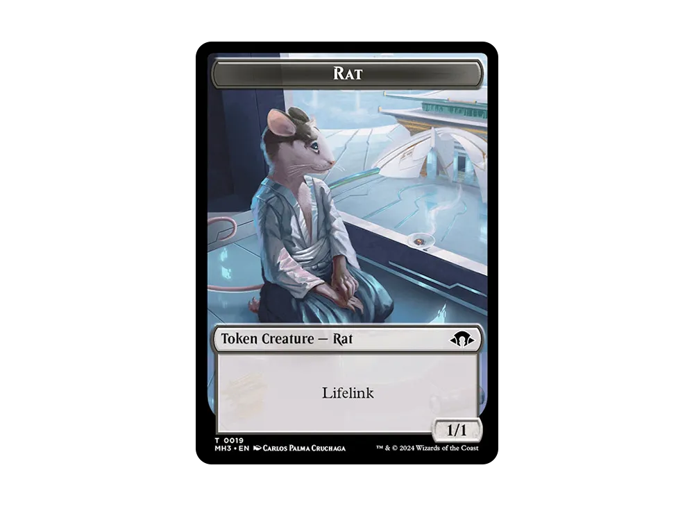 Rat Token T :Foil [MH3 0019]【英語版】(モダンホライゾン 3)