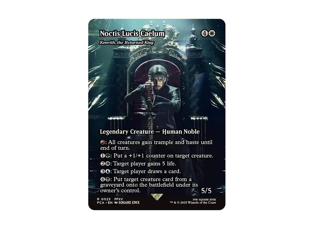 帰還した王、ケンリス R :Foil [FCA 0023]【英語版】(ファイナルファンタジー)