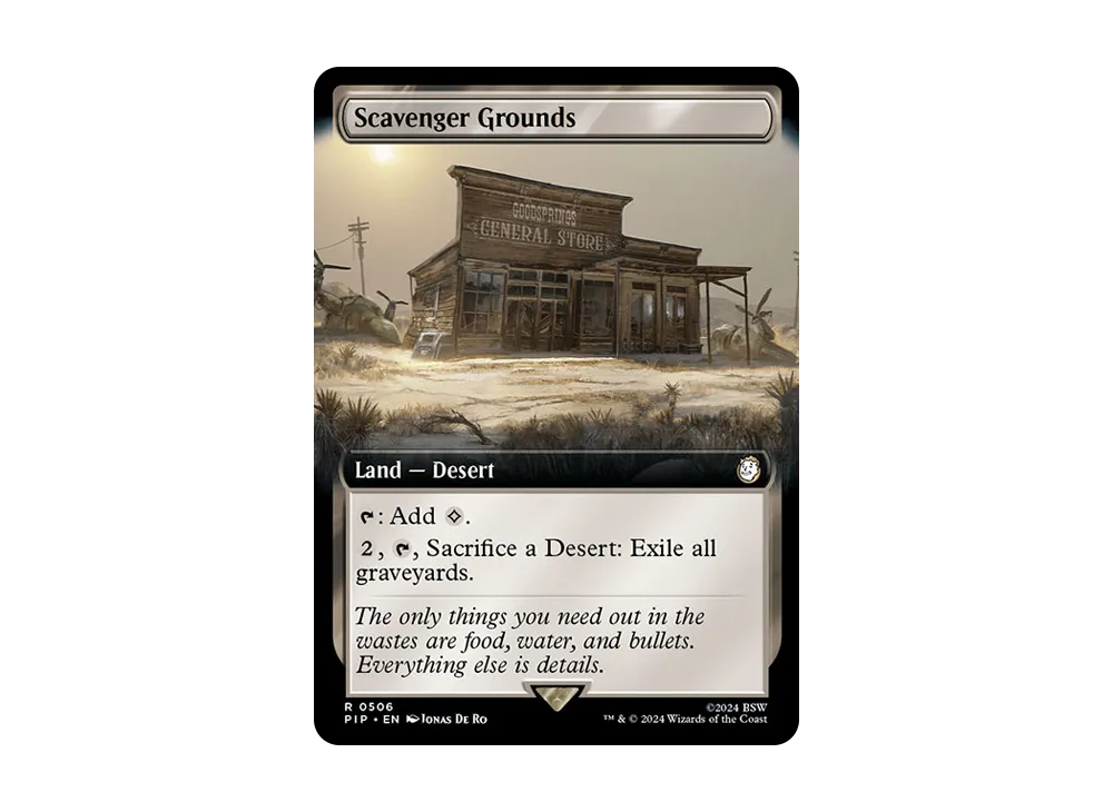 屍肉あさりの地 R :Foil [PIP 0506]【英語版】(フォールアウト)