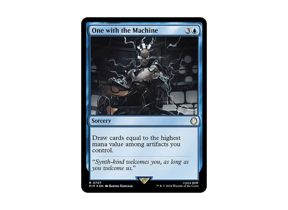 One with the Machine R :Foil [PIP 0707] [EN](Fallout) | SNKRDUNK