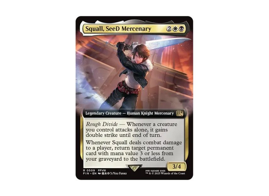 squall mtg card Sorcerous All cards will be carefully packed for safe transit Squall, SeeD Mercenary