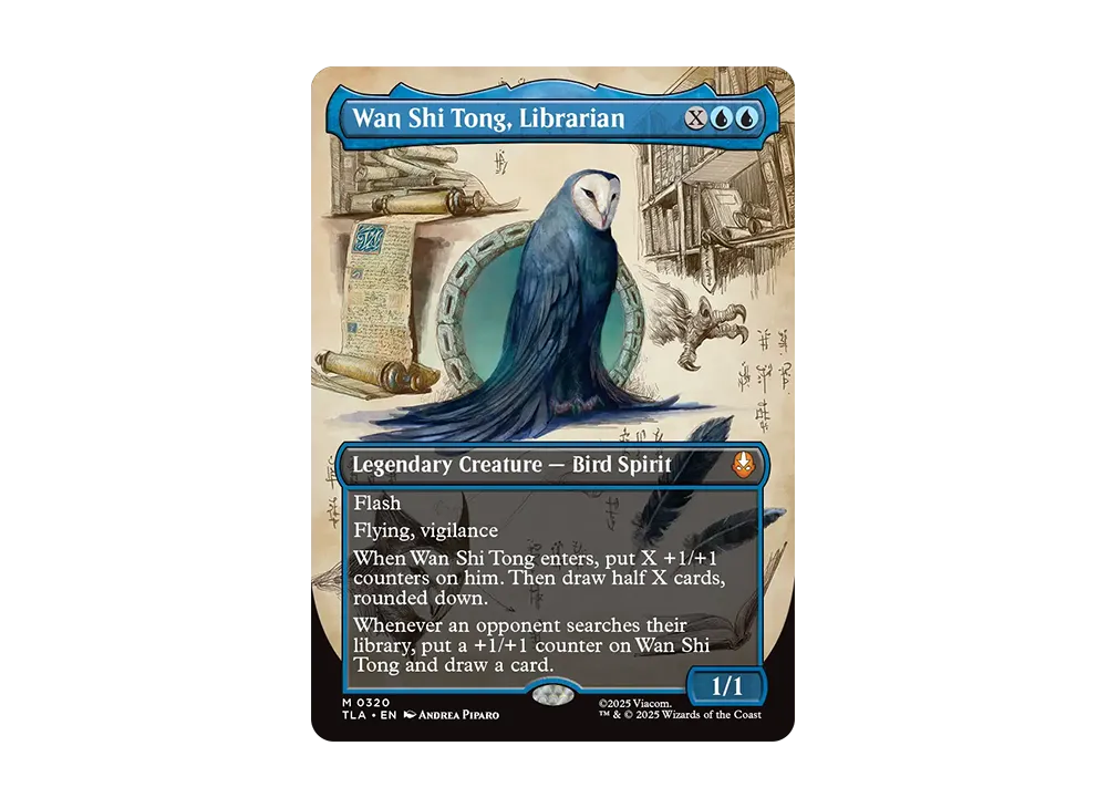 司書、ワン・シー・トン M :Foil :ボーダーレス版 [TLA 0320]【英語版