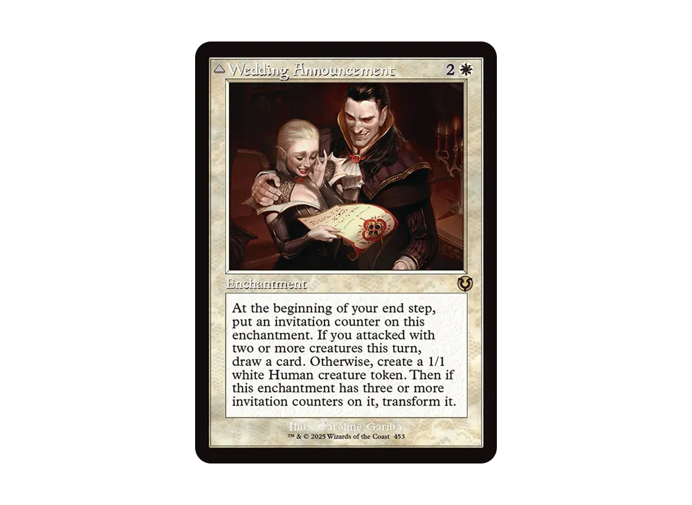 婚礼の発表:婚礼の祭典 R :Foil :旧枠版 [INR 453]【英語版】(イニストラード・リマスター)