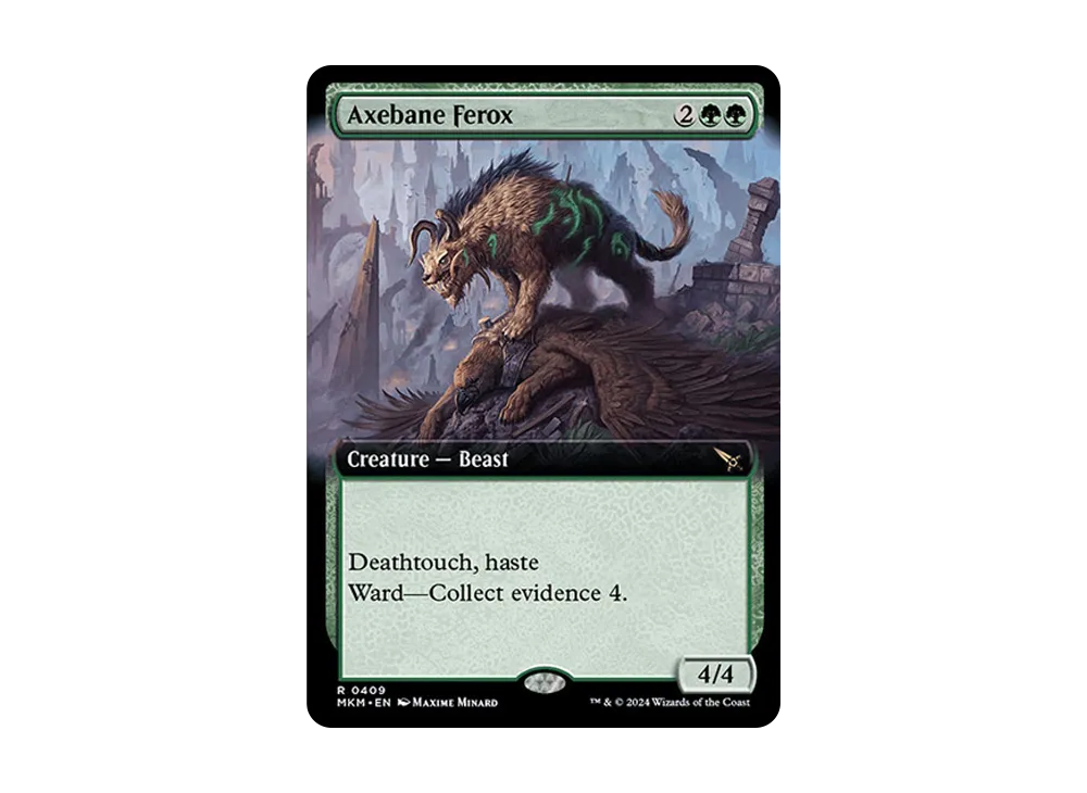 斧折りのフェロックス R :Foil [MKM 0409]【英語版】(カルロフ邸殺人事件)
