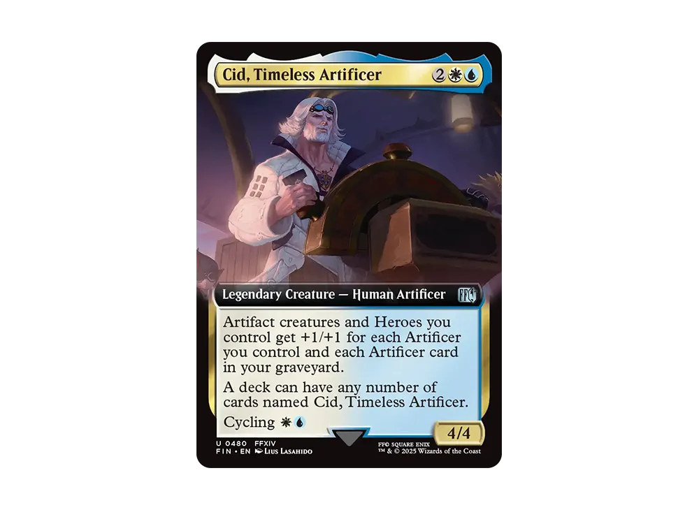 Cid Timeless Artificer U :Foil [FIN 0480] [EN](FINAL FANTASY) | SNKRDUNK