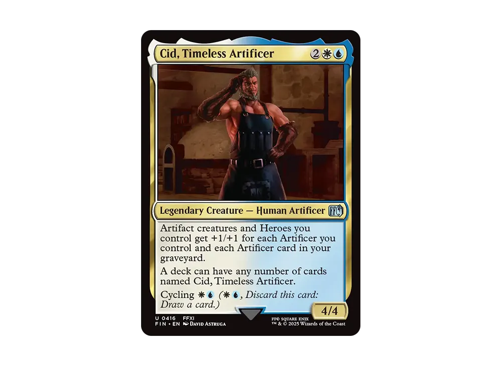 Cid Timeless Artificer U :Foil [FIN 0416] [EN](FINAL FANTASY) | SNKRDUNK
