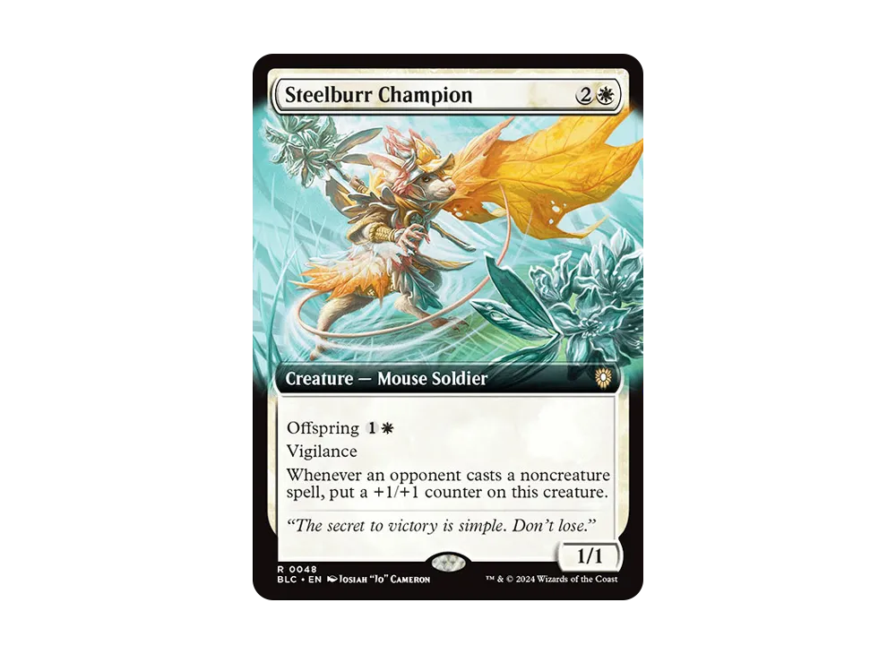 鋼毛玉の英雄 R [BLC 0048]【英語版】(ブルームバロウ)