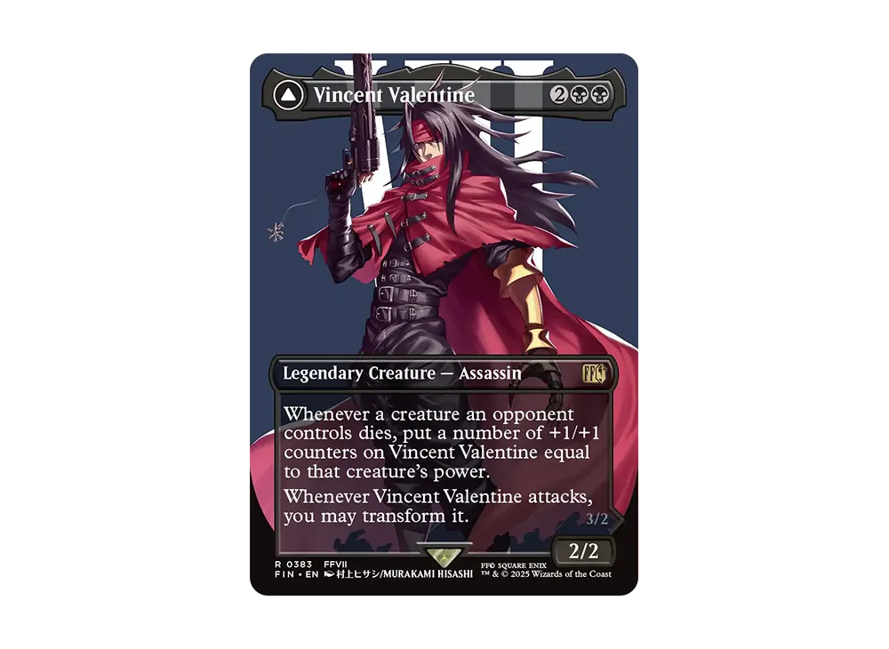 ヴィンセント・ヴァレンタイン:ガリアンビースト R :Foil :ボーダーレス版 [FIN 0383]【英語版】(ファイナルファンタジー)
