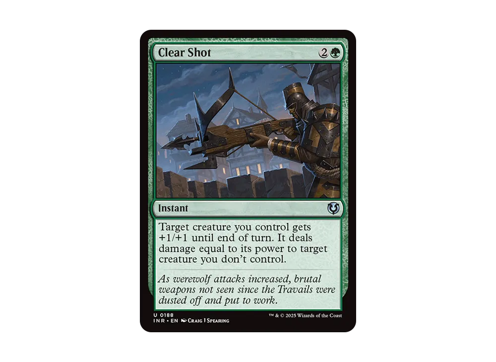 直接射撃 U :Foil [INR 0188]【英語版】(イニストラード・リマスター)