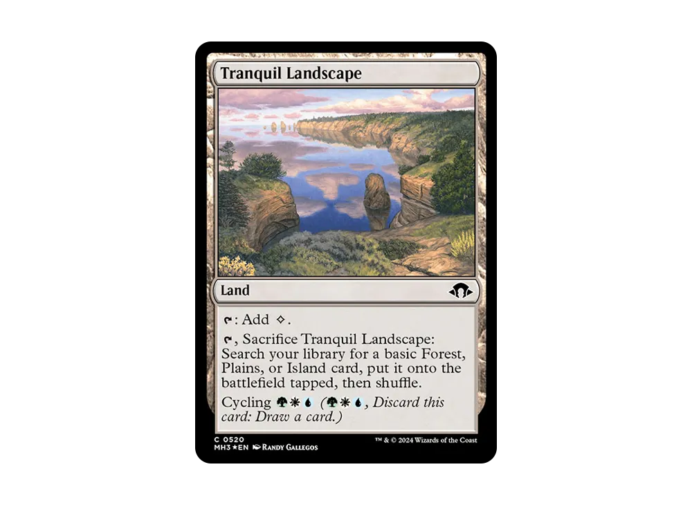 Tranquil Landscape C [MH3 0520]【英語版】(モダンホライゾン 3)