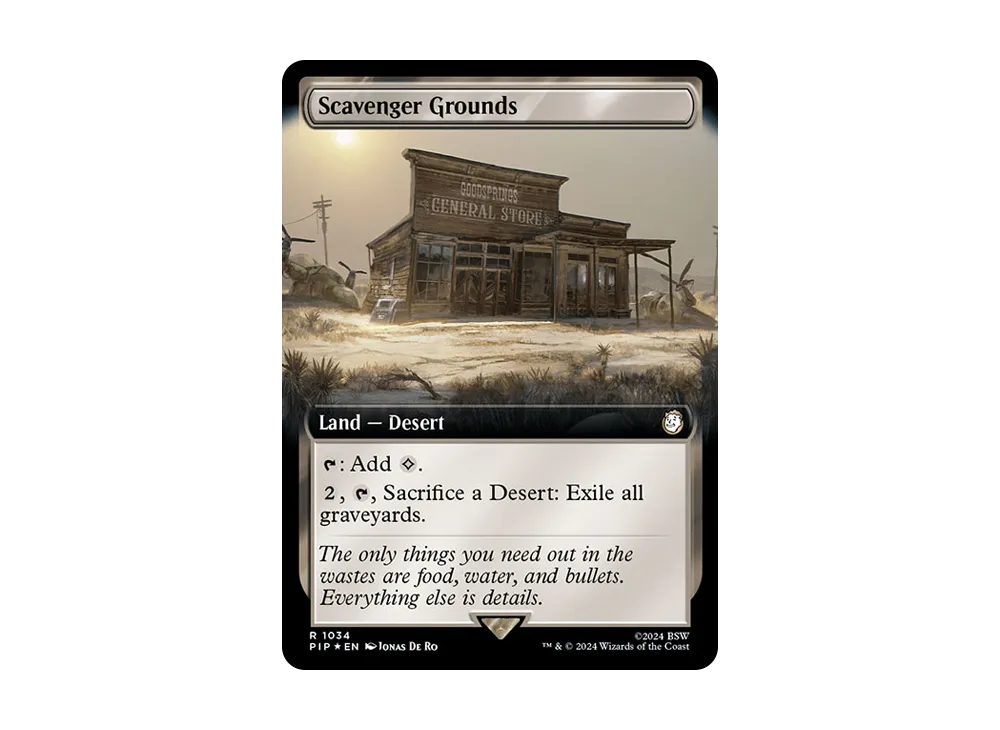 屍肉あさりの地 R :Foil [PIP 1034]【英語版】(フォールアウト)