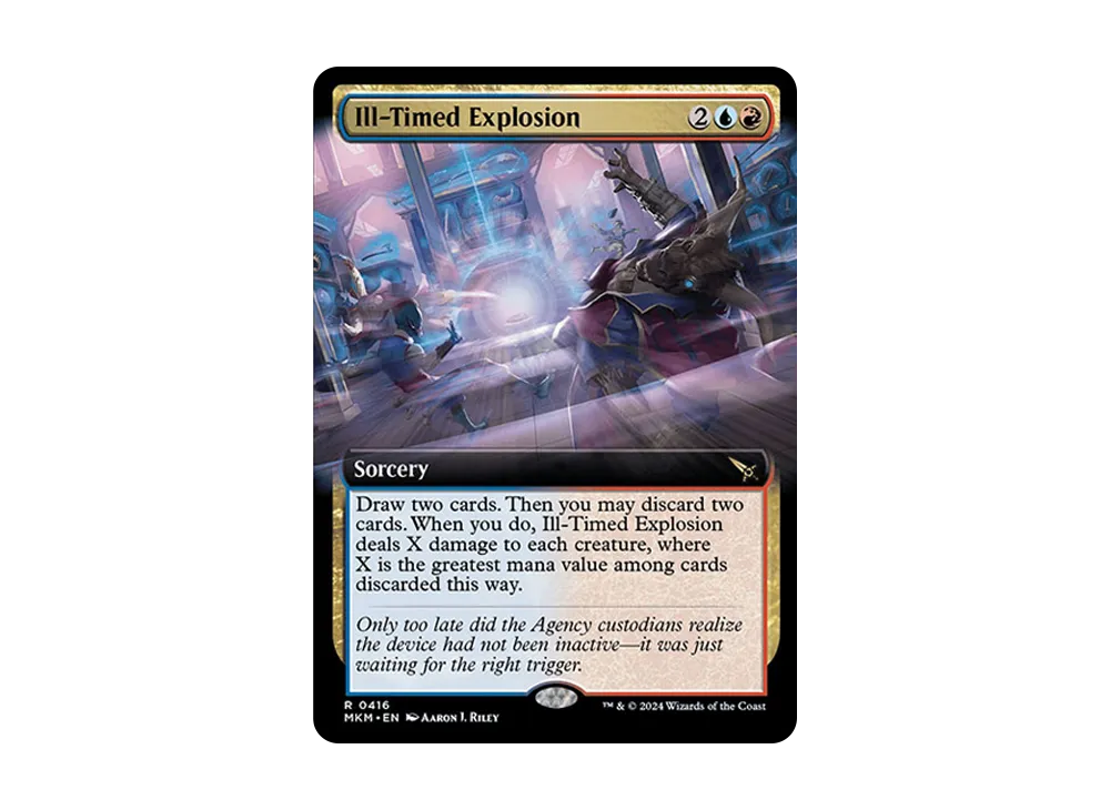 間の悪い爆発 R :Foil [MKM 0416]【英語版】(カルロフ邸殺人事件)