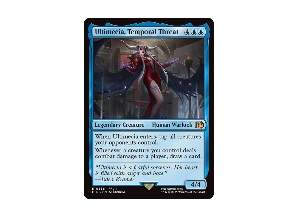 ultimecia mtg card MTG - Ultimecia, Time Sorceress - Final Fantasy