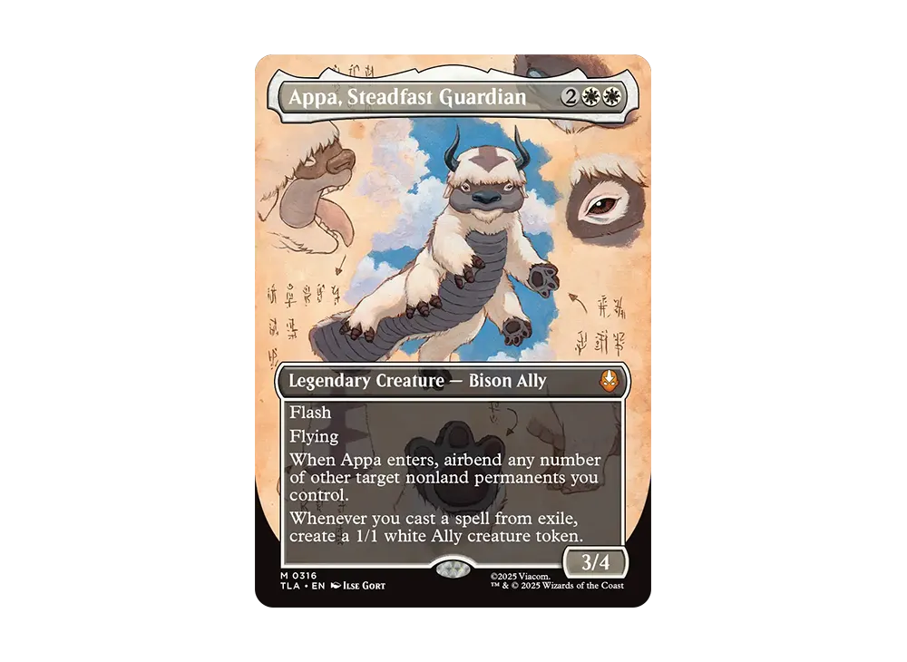 不動の守護者、アッパ M :Foil :ボーダーレス版 [TLA 0316]【英語版