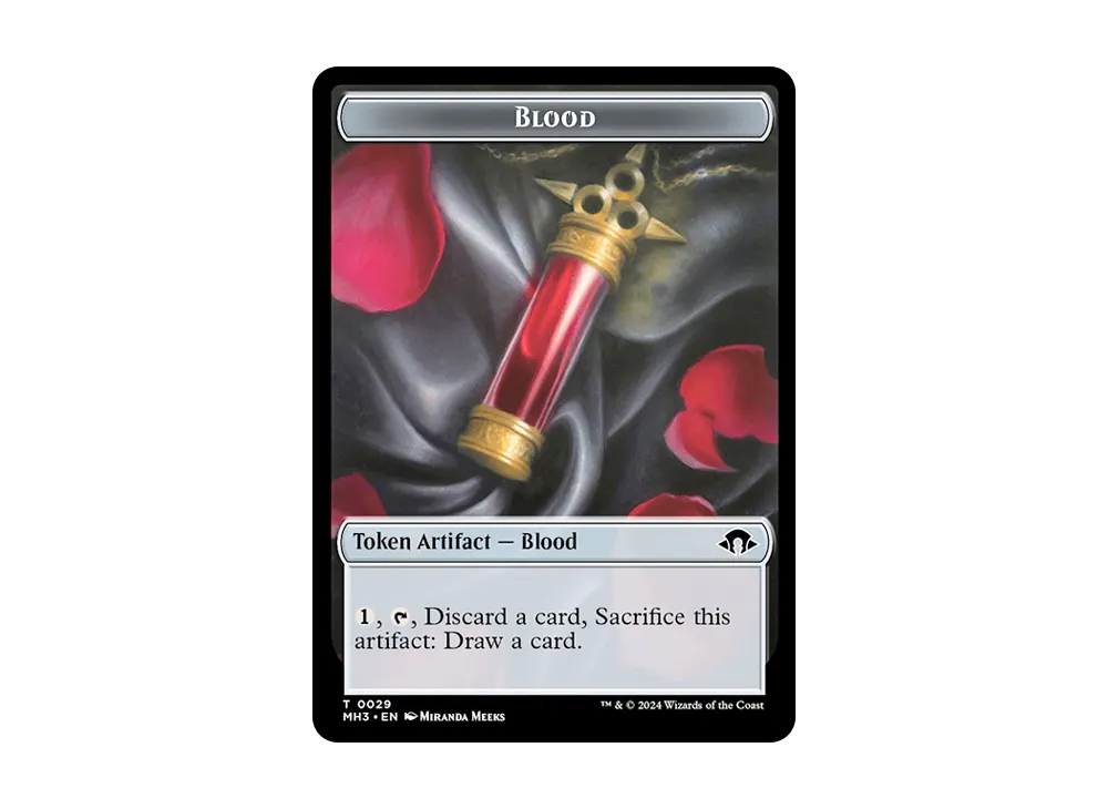 Blood Token T :Foil [MH3 0029]【英語版】(モダンホライゾン 3)
