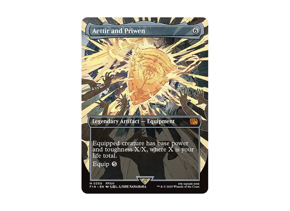 aettir and priwen mtg card Aettir and Priwen