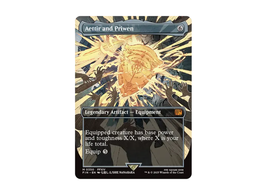 aettir and priwen mtg card Aettir and Priwen