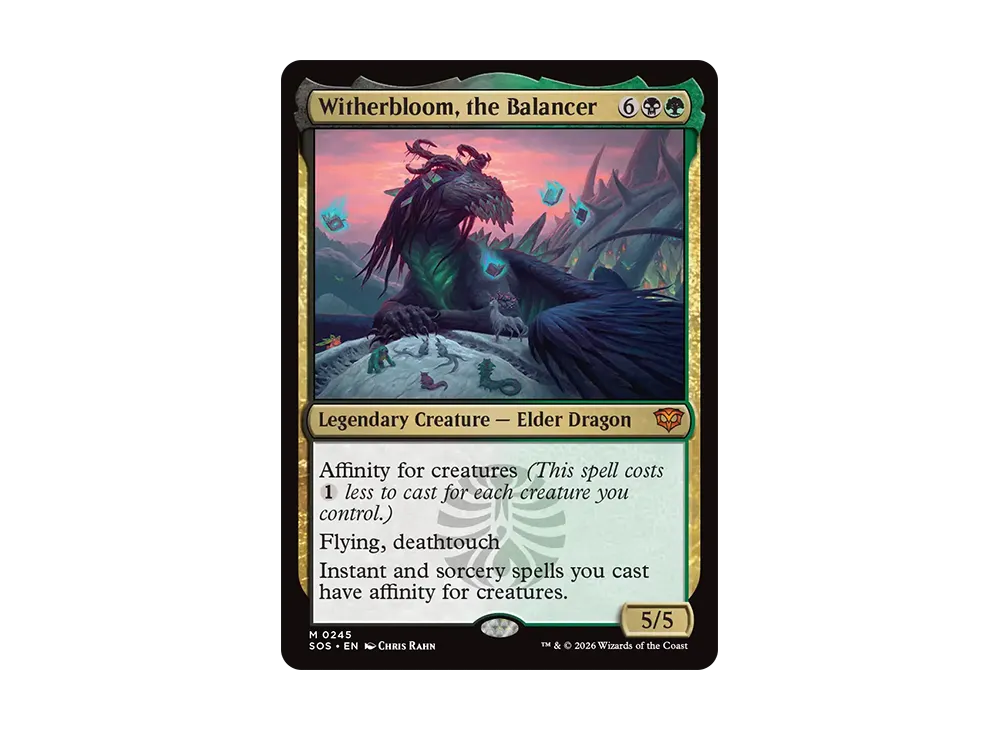 Witherbloom, the Balancer M :Foil [SOS 0245][EN](Collector Booster